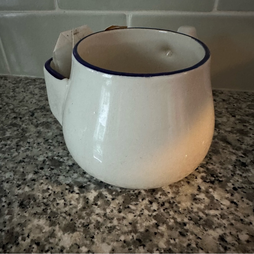 Tea Mug with Tea Bag Holder - Picture 3 of 6